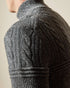 <P>Cotton Blend Cable Knit Funnel Neck Jumper</P>